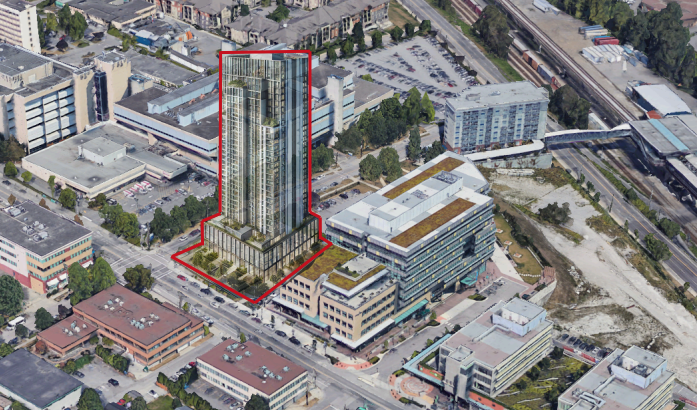 250 Keary St massing concept